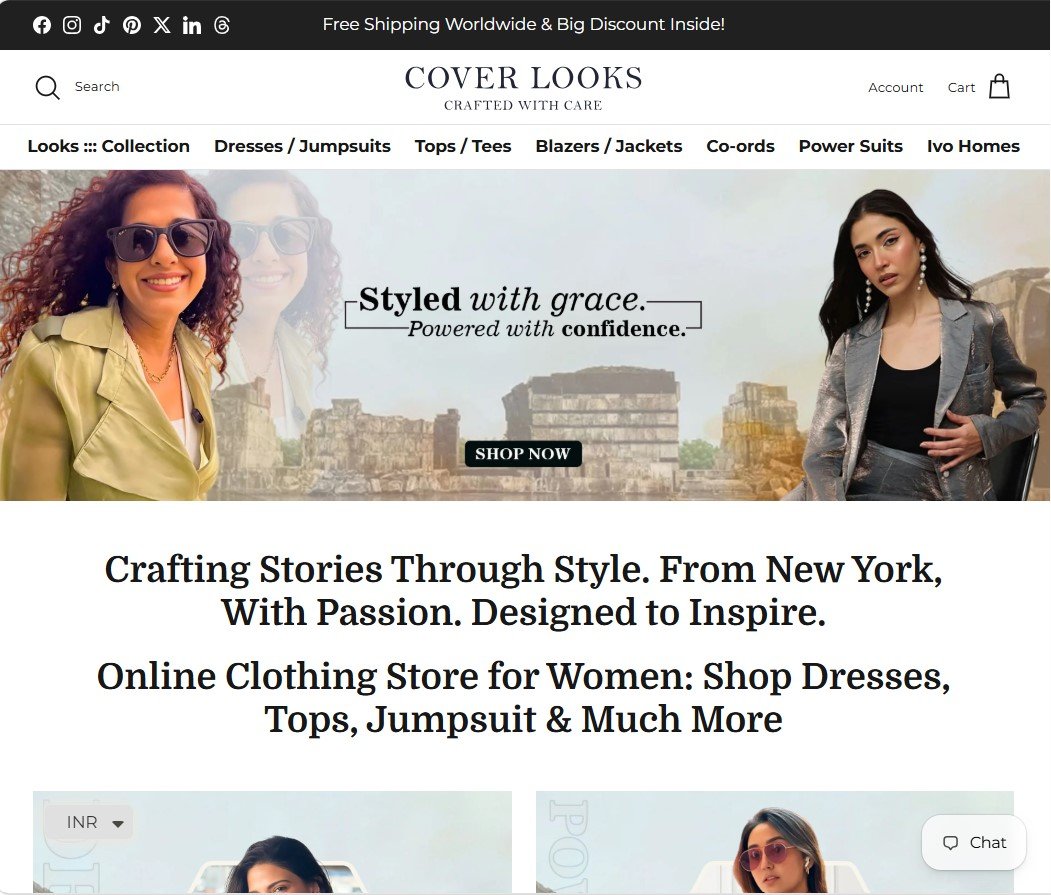 CoverLooks website
